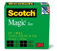 3M Scotch 810 Magic Tape 19MM X 33M