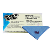3M Scotch Brite Microfibre Cloth Blue 10PK