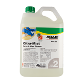 Agar CitraMist Spray  Wipe Cleaner 5L  Spray  Wipe Cleaner