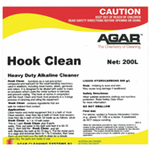 Agar Hook Clean 200L  Heavy Duty Alkaline Cleaner
