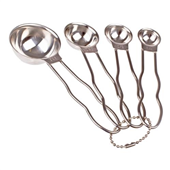 Appetito Measuring Spoon Set Stainless Steel 