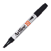 Artline 19 Industrial Permanent Marker Chisel Black
