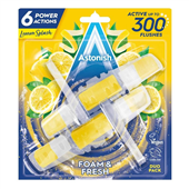 Astonish Foam Fresh Toilet Blocks Lemon 2pk 