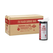 Austar Garbage Bag 72L Star Seal Black 50 Roll