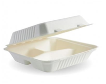 BIOPAK BIO CANE 3 COMP DINNER PACK 200CTN