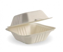 BIOPAK BIO CANE BURGER PACK 125SLV