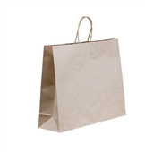 Boutique Brown Paper Twisted Handle 400x450mm 10Pack