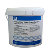 Bracton Pink Glass SoakerSanitser 5Kg  Soaking Disinfectant
