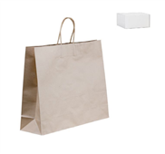 Brown Paper Bag Twist Handle 400x450mm 250Carton