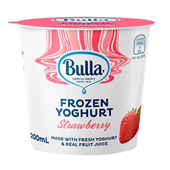 Bulla Frozen Yoghurt Strawberry 200ml