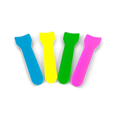 Bygreen Paper Gelato Spoon MIxed Colours 600pk 