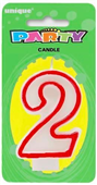 Candle 2 Red Border