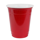 Capri Cup Plastic Party 18Oz Red 20Pk