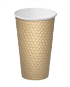 Castaway Cup 16oz Dimple Brown 300Carton