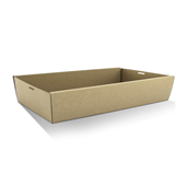 Cater Box Only Rectangle Large Brown 