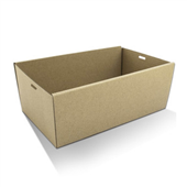 Cater Box Only Rectangle Small Brown 