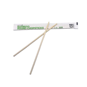 Chopsticks Wooden Wrapped 100 Pack