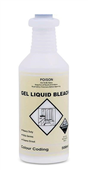 Clean Plus Gel Liquid Bleach Spray Bottle 500ml trigger not included