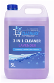 Cleaners Supermarket 3 In 1 Disinfectant Cleaner Lavender 5L
