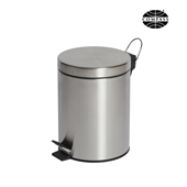 Compass Bin Pedal Round Stainless Steel 5L