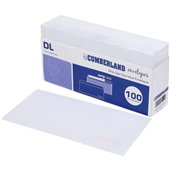 Cumberland Envelopes DL Plain Peel  Seal 100PK