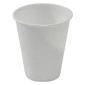 Cup Plastic White 185ml 6Oz 1000Ctn