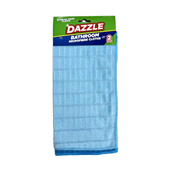 Dazzle Microfibre Cloth Bathroom 2PK