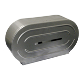 Dispenser Nab Toilet Paper Double Jumbo Stainless Steel