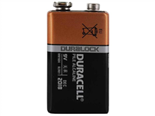 Duracell Battery Coppertop 9V Single