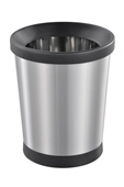 Edco Bin Stainless Steel Round 12L