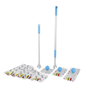 Edco Duop Flat Mop Kit All In One 17 Piece Set