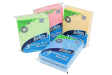 Edco Jumbo Thick Sponge 3Pk