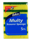 Edco Multy Scourer Sponge Heavy Duty 5Pack