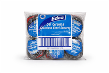 Edco Stainless Steel Scourer 50g 6 Pack