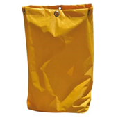Edco Trolley Deluxe Scissor Plastic Bag Yellow