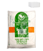 Envirochoice Bin Liner 120L Clear 50 Pack 5 Carton