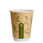 Envirochoice Hot Cup Double Wall 12Oz Kraft 25 Pack