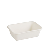 Envirochoice Natural Fibre Rectangle Container 370ml 50 Pack