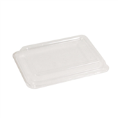 Envirochoice Natural Fibre Rectangle Lid For 370ml 50 Pack