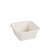 Envirochoice Natural Fibre Square Container 250ml 50 Pack