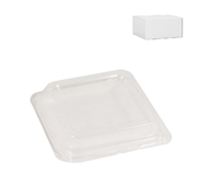Envirochoice Natural Fibre Square Lid For 250ml 50 Pack