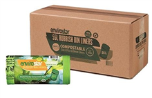 Envirostar Garbage Bag Compostable Green 55L 30Roll 10CTN