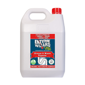 Enzyme Wizard Grease  Waste Digester 5L  Eliminates Odour from Urinals Drains  Grease Traps