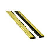 Ettore Brass Channel  Rubber 6 15Cm
