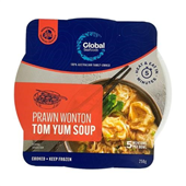 Global Seafoods Prawn Wonton Noodle Tom Yum Soup 258g