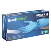 Gloves Nitrile Powder Free Blue Medium 1000CTN