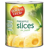 Golden Circle Pineapple Slices in Juice 3kg