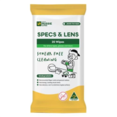 Great Aussie Wipe Specs  Lens Wipes 20PK