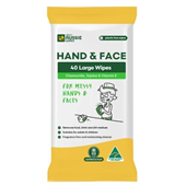 Great Aussie Wipes Hand  Face Wipes 40PK
