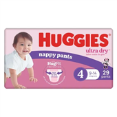 Huggies Nappy Pants Ultra Dry Toddler Girl 29PK
